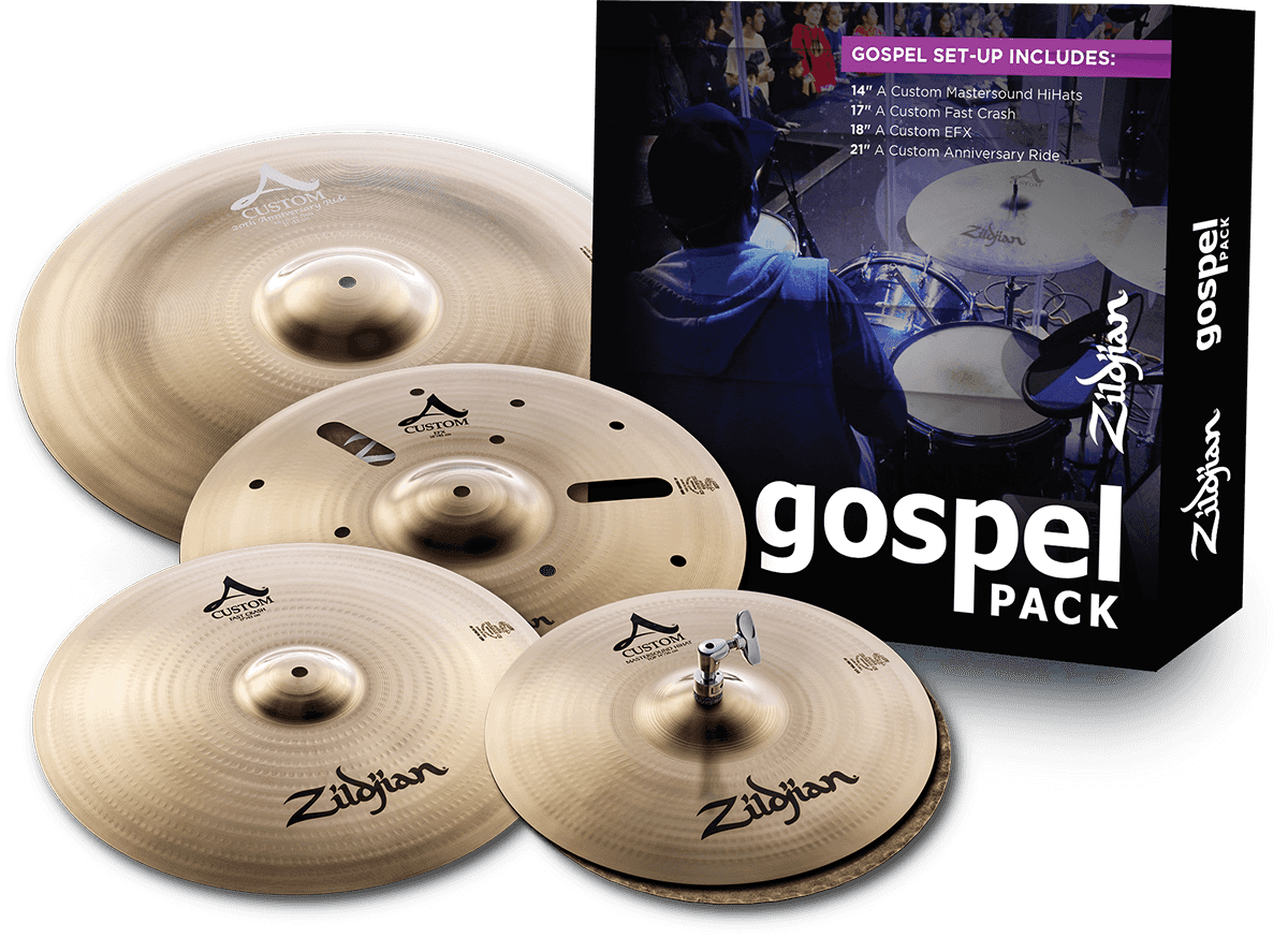 AC0801G - BECKEN SET GOSPEL SERIE A CUSTOM