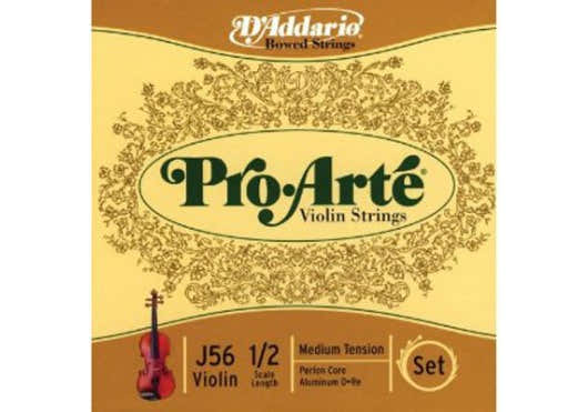 1/2 PRO-ARTE VIOLIN STRING SET SCALE MEDIUM TENSION