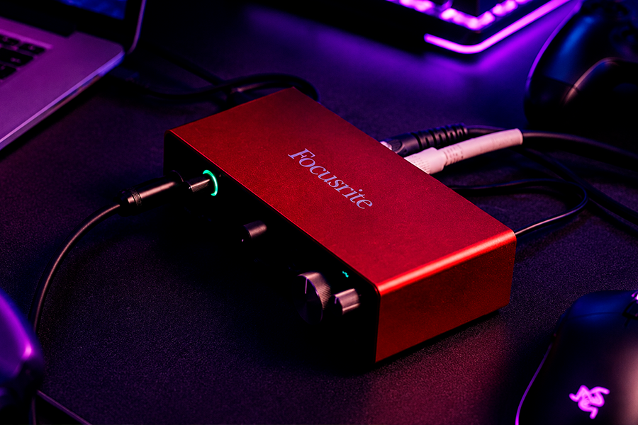 gaming streaming audio interfaces