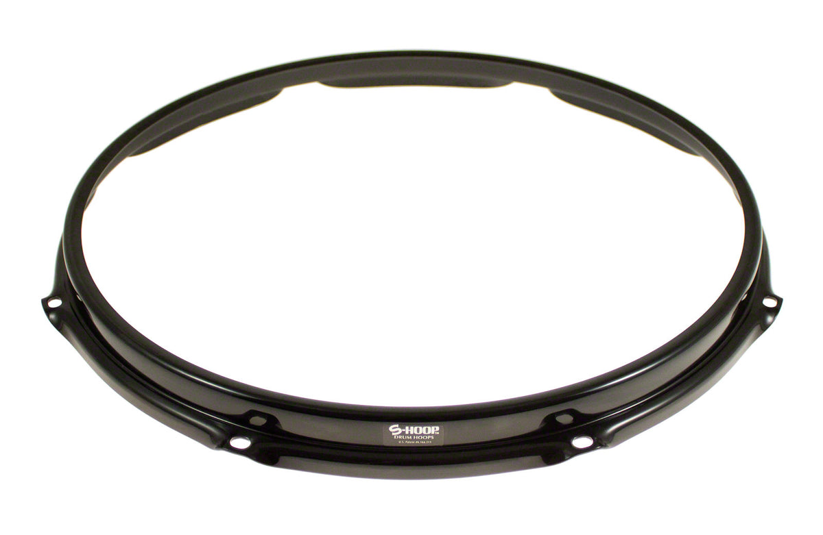 SH138-BLK HOOP 13" 8 HOLES - BLACK