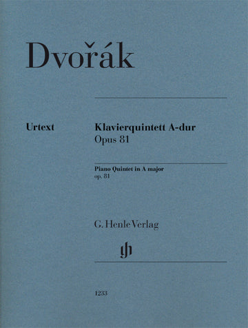 Dvorak A. - Piano Quintet Op.81