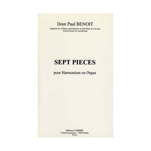 Benoit - 7 Pièces - Harmonium Ou Orgue