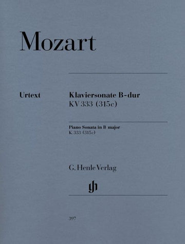 Mozart W.a. - Piano Sonata B Flat Major K. 333 (315C)