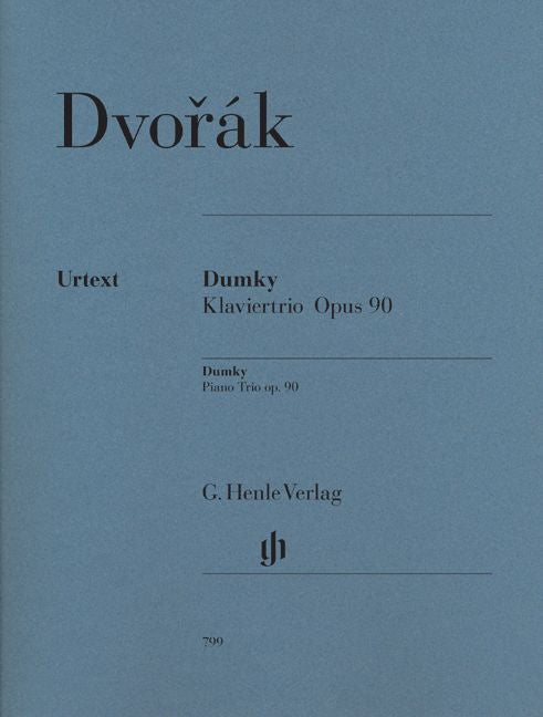 Dvorak A. - Dumky – Trio For Piano Violin And Violoncello Op. 9