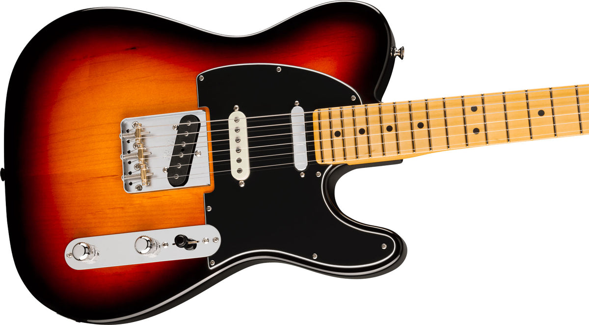 American Professional Classic Telecaster SSS MN 3-Color Sunburst - Überholt