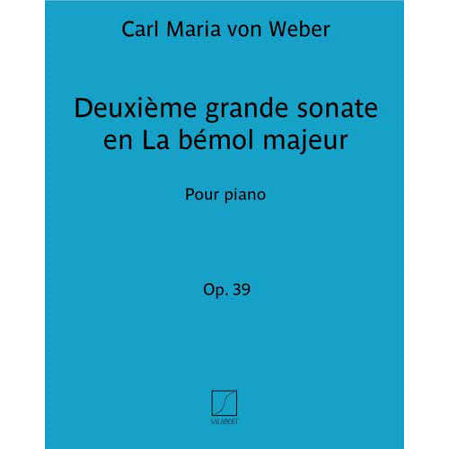WEBER - GRANDE SONATE N 2 LAB. MAJEUR - PIANO