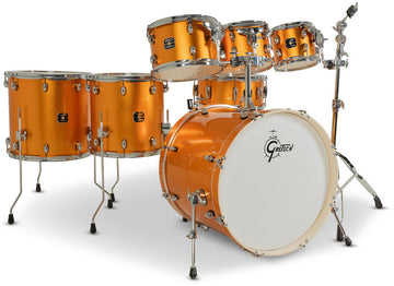 Schlagzeugset Energy Orange Sparkle