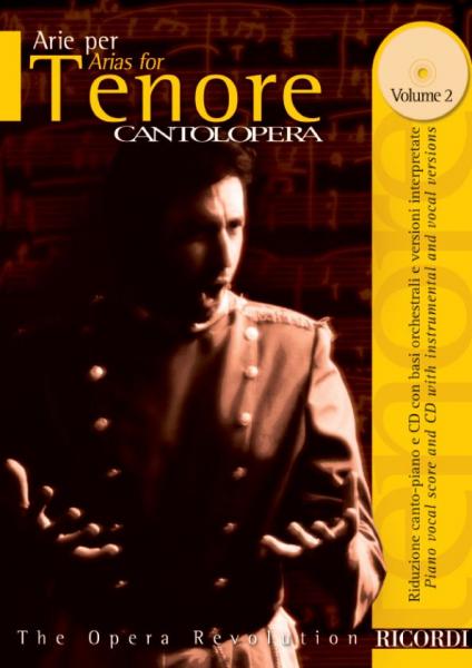 CANTOLOPERA: ARIE PER TENORE VOL. 2 + CD