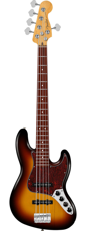 Jazz Bass V Active Player II Modified RW 3-Farben-Sunburst