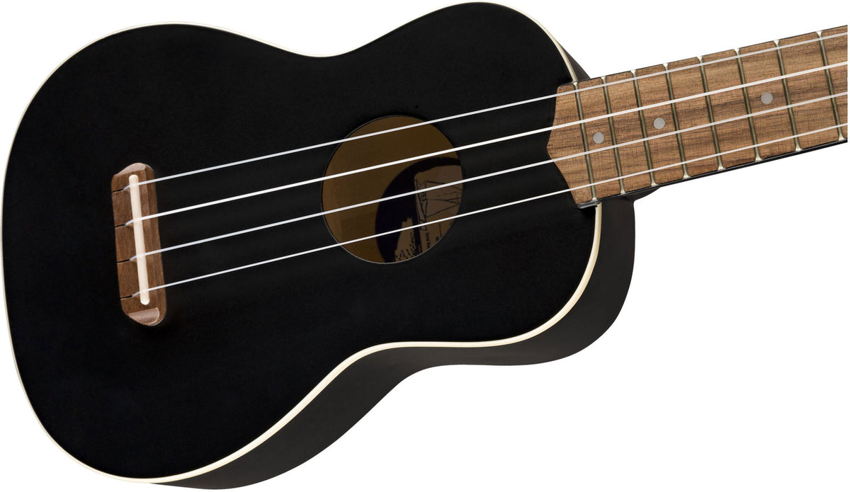 Venice Sopran-Ukulele WN Schwarz