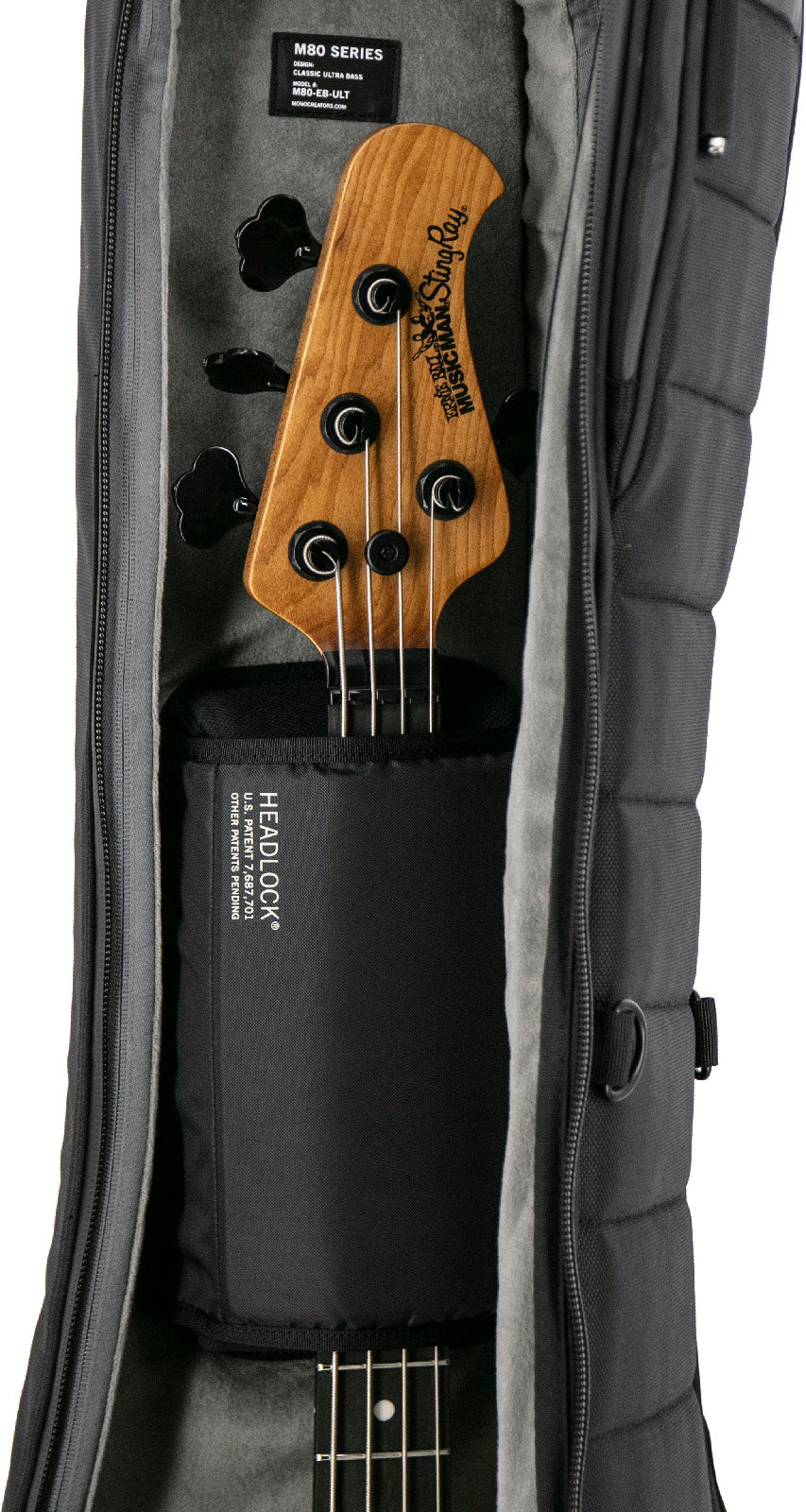 Elektrischer Bass (mit Rollen) - Schwarz