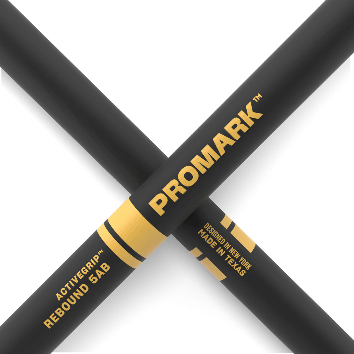 R5ABAG - Rebound 5AB ActiveGrip Hickory Drumstick Acorn Wood Tip