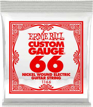.066 NICKEL WOUND ELECTRIC GUITAR STRINGS
