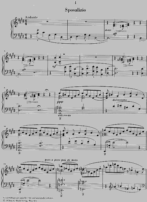 Liszt F. - Annees De Pelerinage Deuxieme Annee - Italie