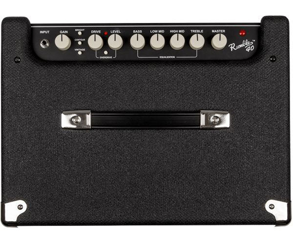 Rumble 40 (V3) Schwarz/Silber