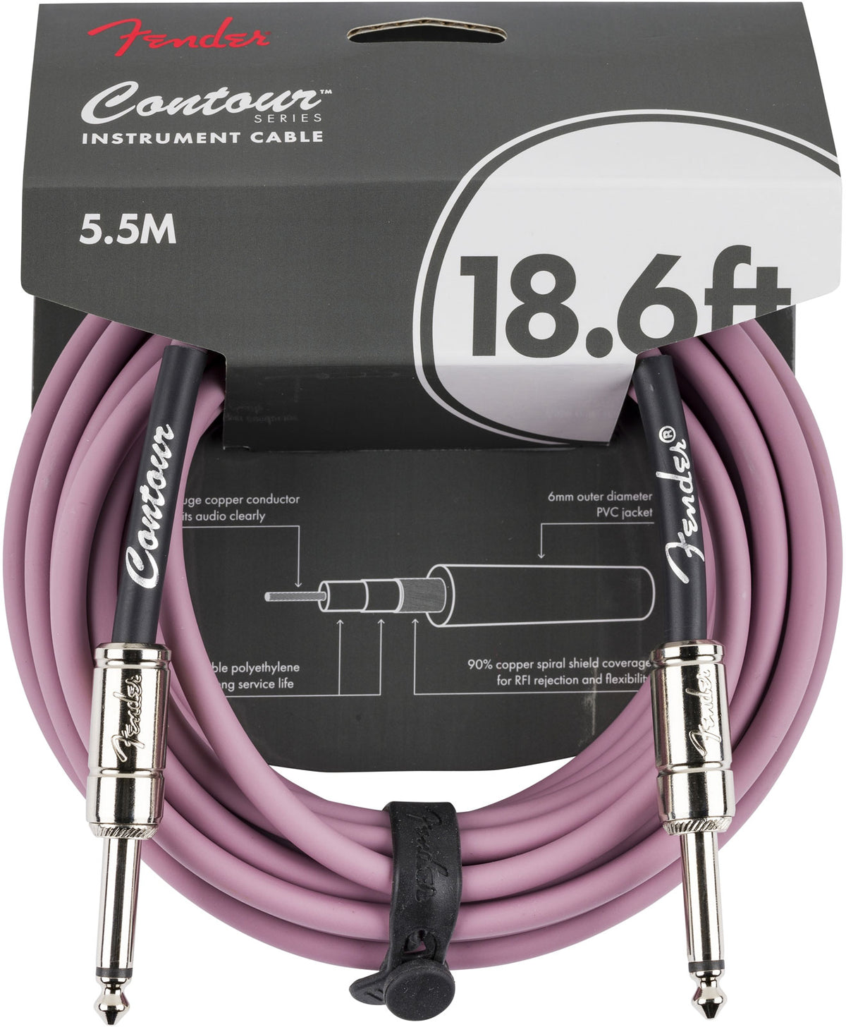 Contour 18.6' Cable Burgundy Mist
