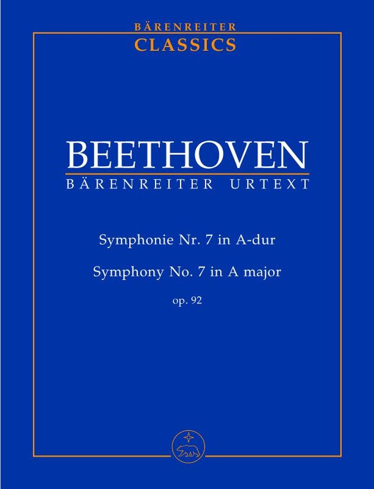 Beethoven L.von - Symphonie N°7 En La Majeur Op.92 - Conducteur Poche