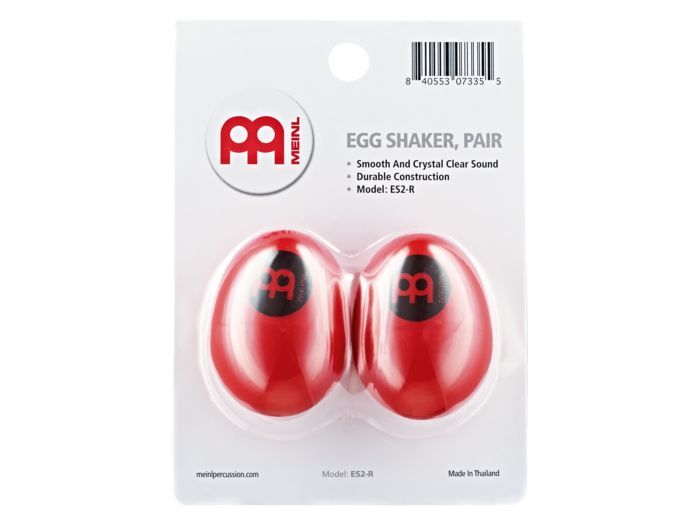 Meinl PLASTIC EGG SHAKERS RED