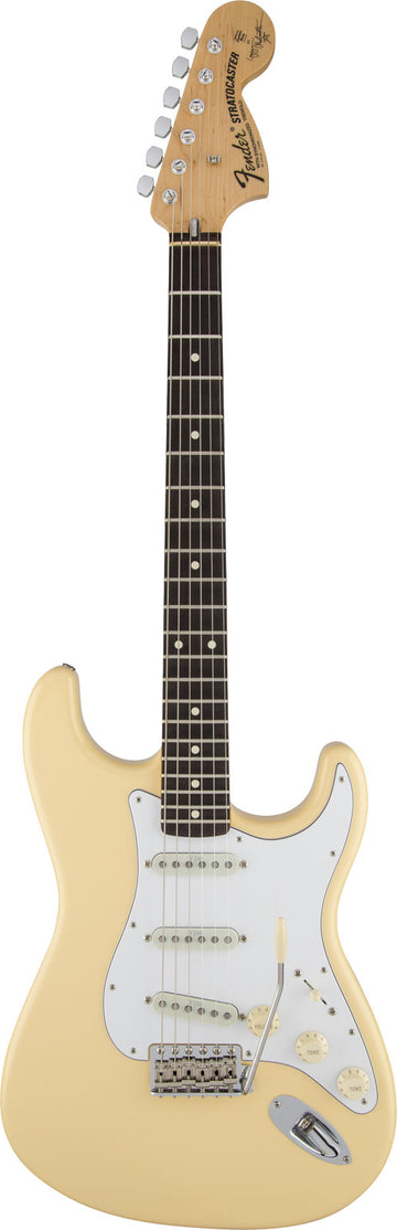 Yngwie Malmsteen Stratocaster, Scalloped Rw, Vintage White