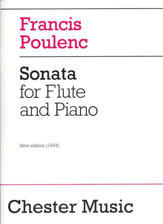 POULENC - SONATE POUR FLUTE ET PIANO