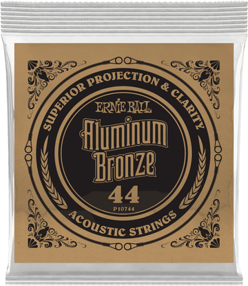 .044 ALUMINUM BRONZE WOUND ACOUSTIC GUITAR STRINGS