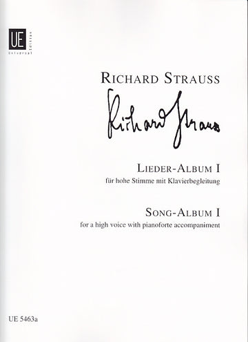 Strauss Richard - Lieder Vol 1 - Voix Hautes