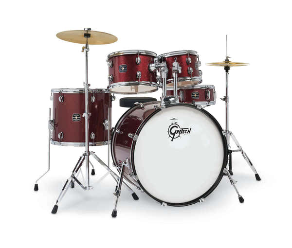 Gretsch Drums Renegade-Serie 10/12/16/22/14SD Rubinrot glitzernd