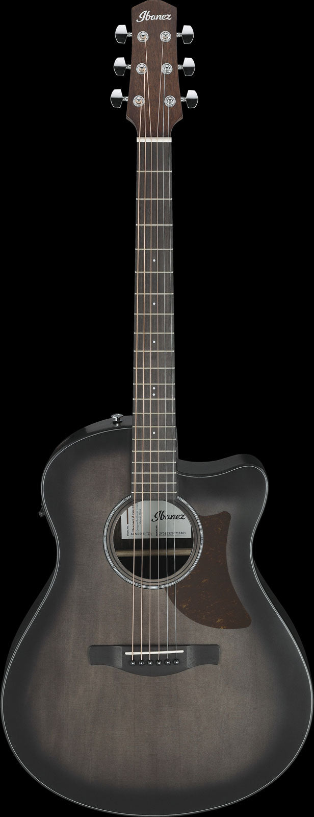 AAM70CE-TBN Transparentes Anthrazit-Burst-Decke Advanced Acoustic