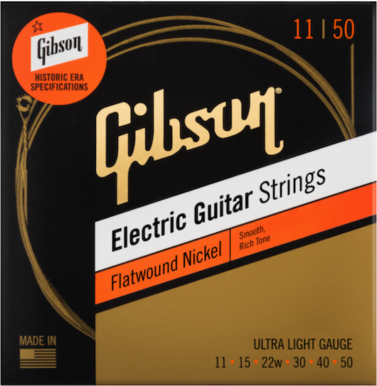 FACTORY SPEC STRINGS FLATWOUND ELECTRIC GUITAR ULTRA-LIGHT