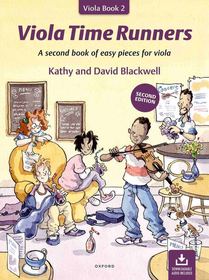 BLACKWELL KATHY & DAVID - VIOLA TIME RUNNERS + DOWNLOADABLE AUDIO - VIOLA