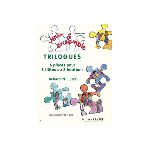Phillips - Trilogues (6 Stücke) - 3 Flöten Oder 3 Oboen