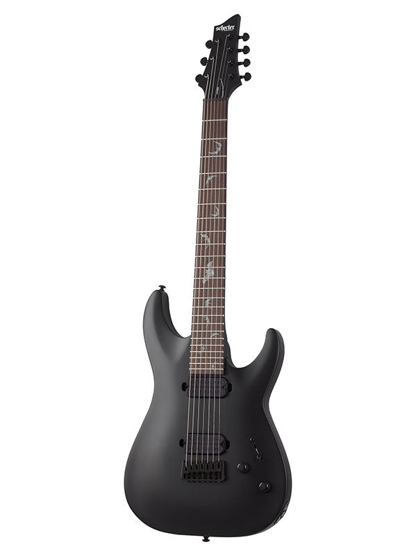 Damien 7 Satin-Schwarz