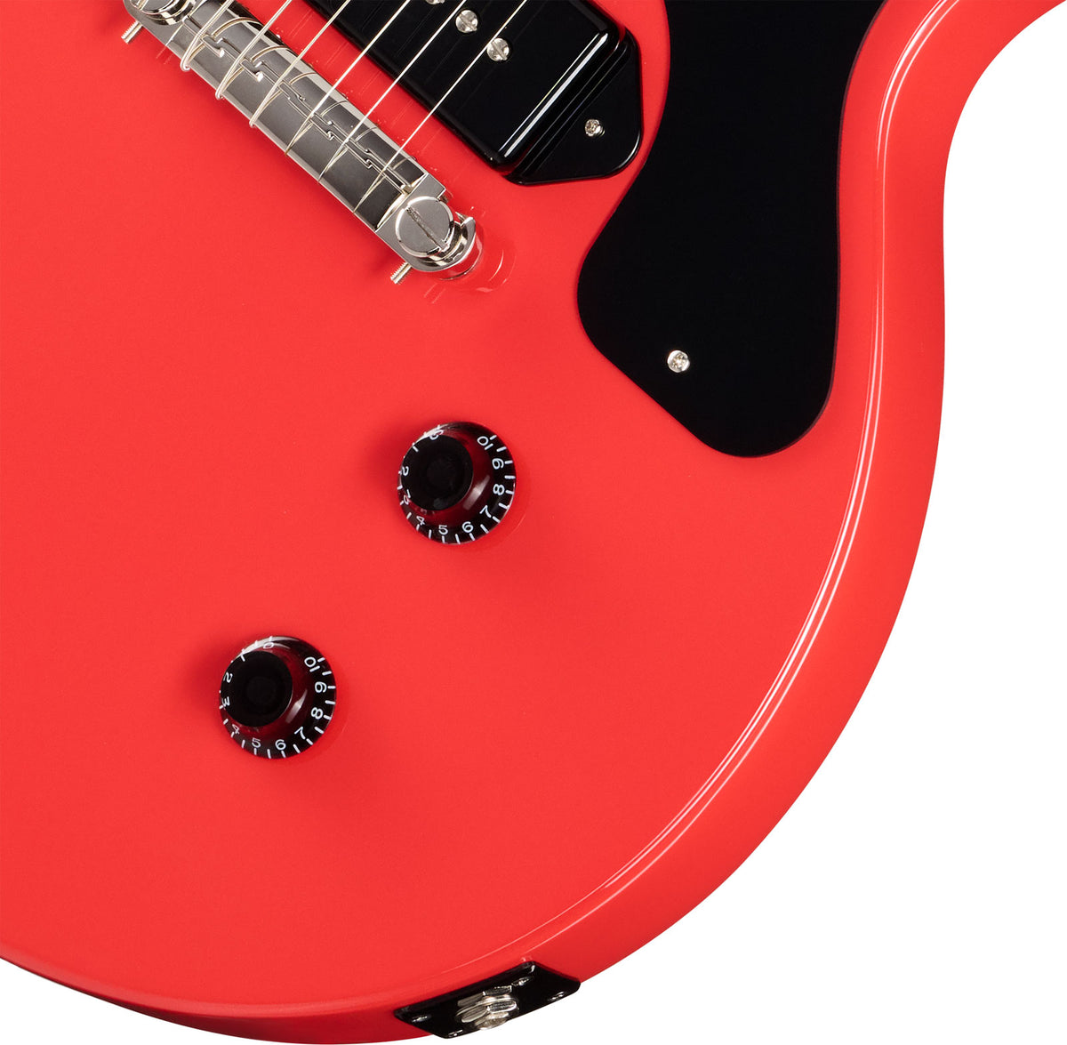 Les Paul Junior Signature Billie Joe Armstrong Strahlendes Rot IBG