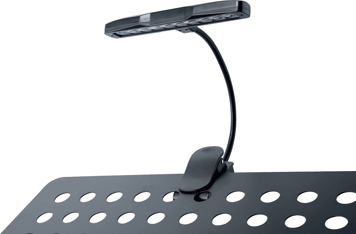 MS19LED 10 LED MUSIC STAND LAMP WITH BLACK CLAMP