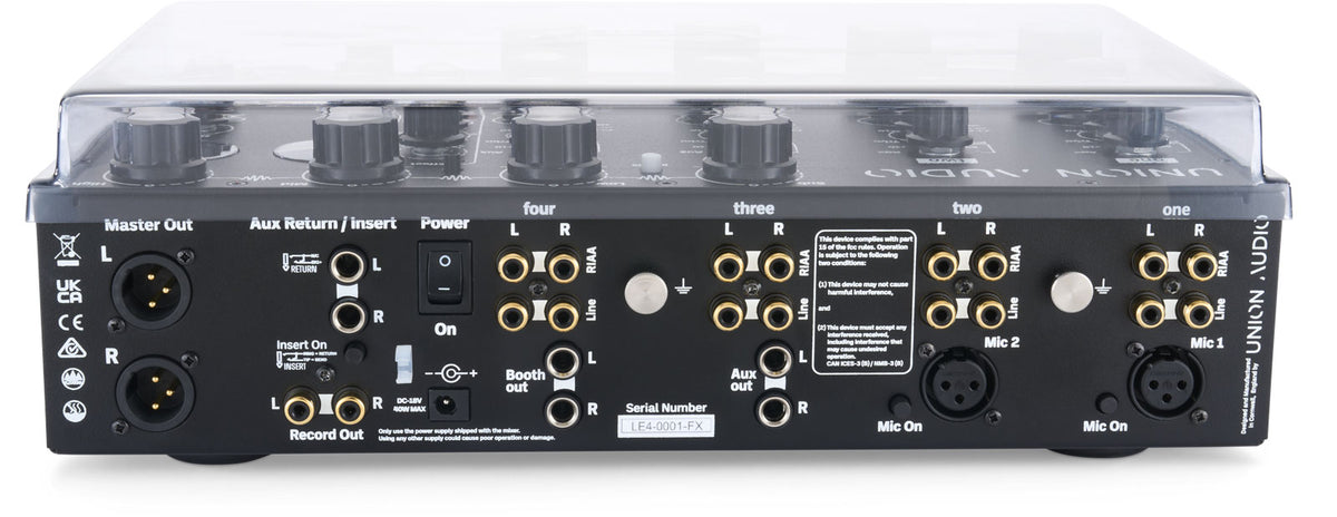 Abdeckung für Union Audio ORBIT.4 LE & ORBIT.4 LE FX