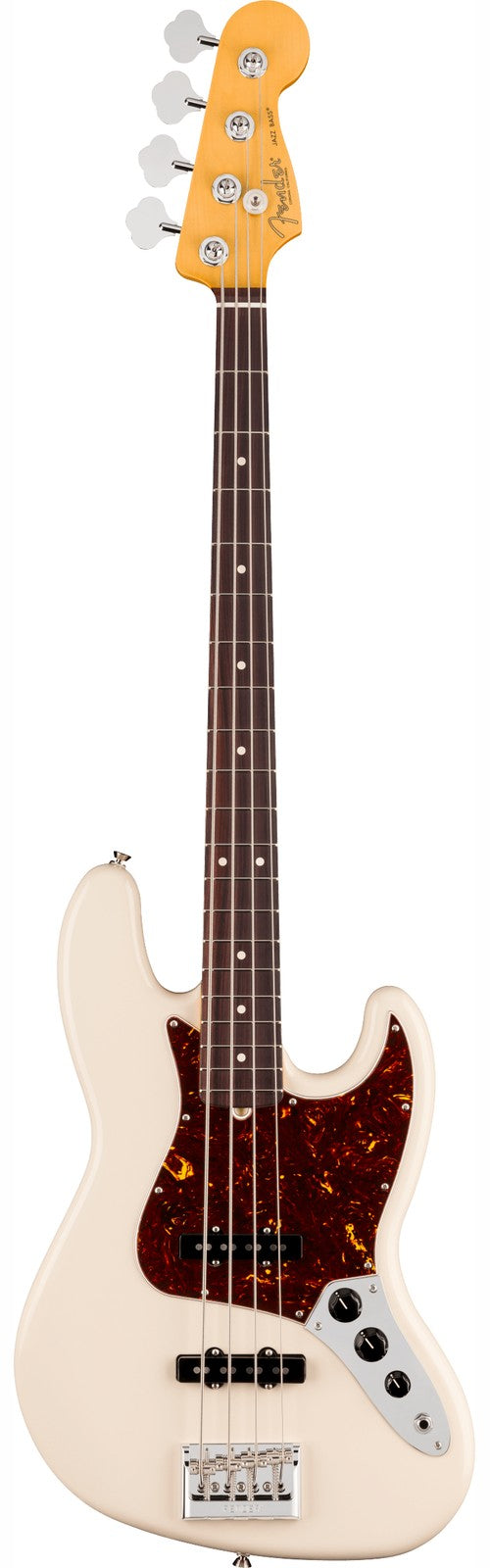 Jazz Bass American Professional, RW Olympisch Weiß