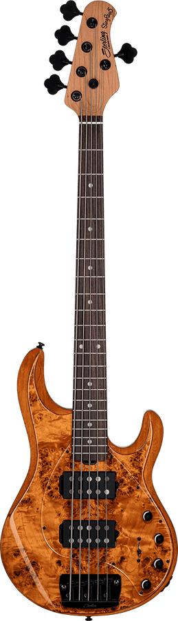 StingRay 5 RAY35 HH Amber, 5 String