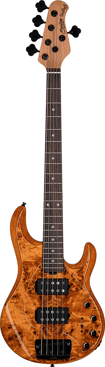 StingRay 5 RAY35 HH Amber, 5 String