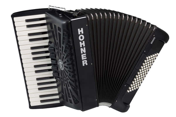 Hohner BRAVO III 72 SCHWARZ