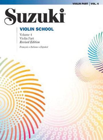 SUZUKI - VIOLIN SCHOOL 4 - VIOLON