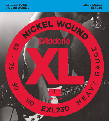 EXL230 Nickel umsponnen lange Mensur stark 55-110