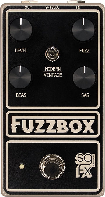 FUZZBOX Silizium-Fuzz im Stil des Tone Bender MK II