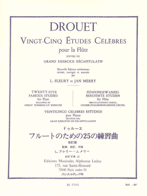 25 Etudes célèbres