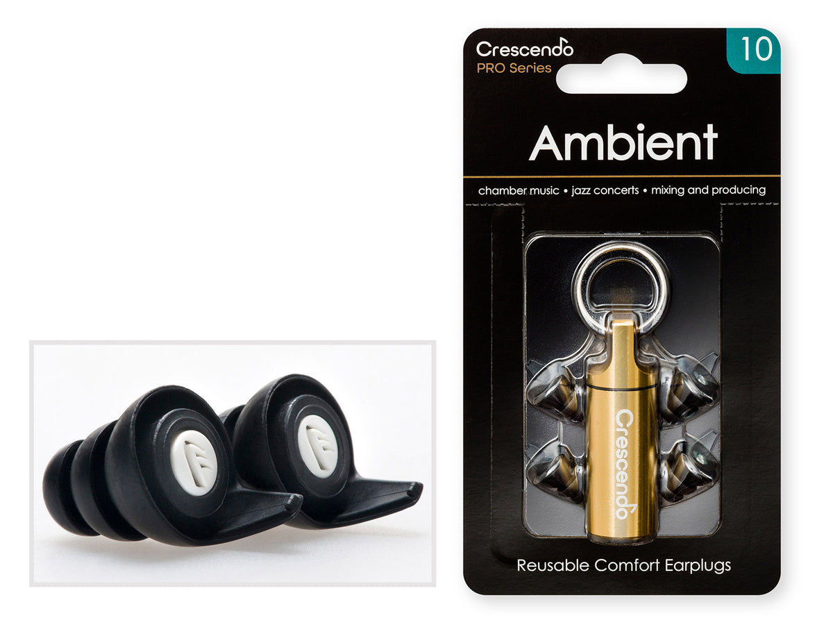 Crescendo PRO AMBIENT 10 - FLAT ATTENUATING OHRENSTPSEL