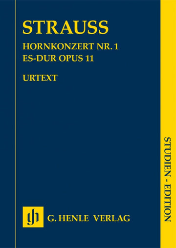 Strauss Richard - Hornkonzert N°1 - Op.11 - Partitur