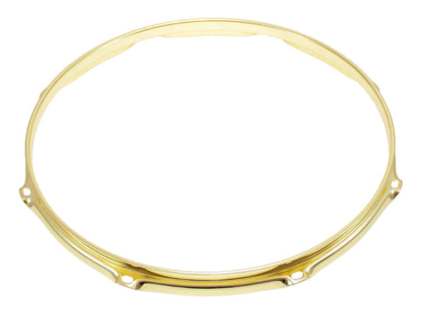 Sparedrum Spannreifen 12" 8 Spannstangen Gold Super Triple Flange 2.3mm