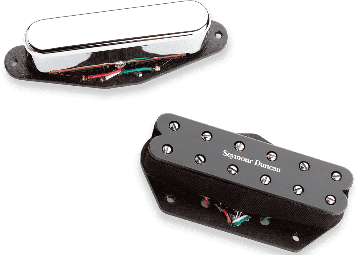 ST59-1S - LITTLE '59/VINTAGE STACK TELE KIT BLACK