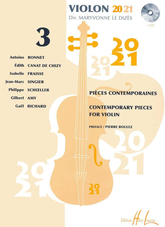 Le Dizes Violon 20-21 Vol.3 + CD