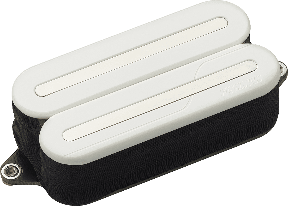 FLUENCE MODERN OPENCORE, 6 SAITEN, 3 STIMMEN, KERAMIK, WEISS, NICKEL-SCHIENE