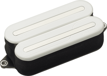 FLUENCE MODERN OPENCORE, 6 SAITEN, 3 STIMMEN, KERAMIK, WEISS, NICKEL-SCHIENE